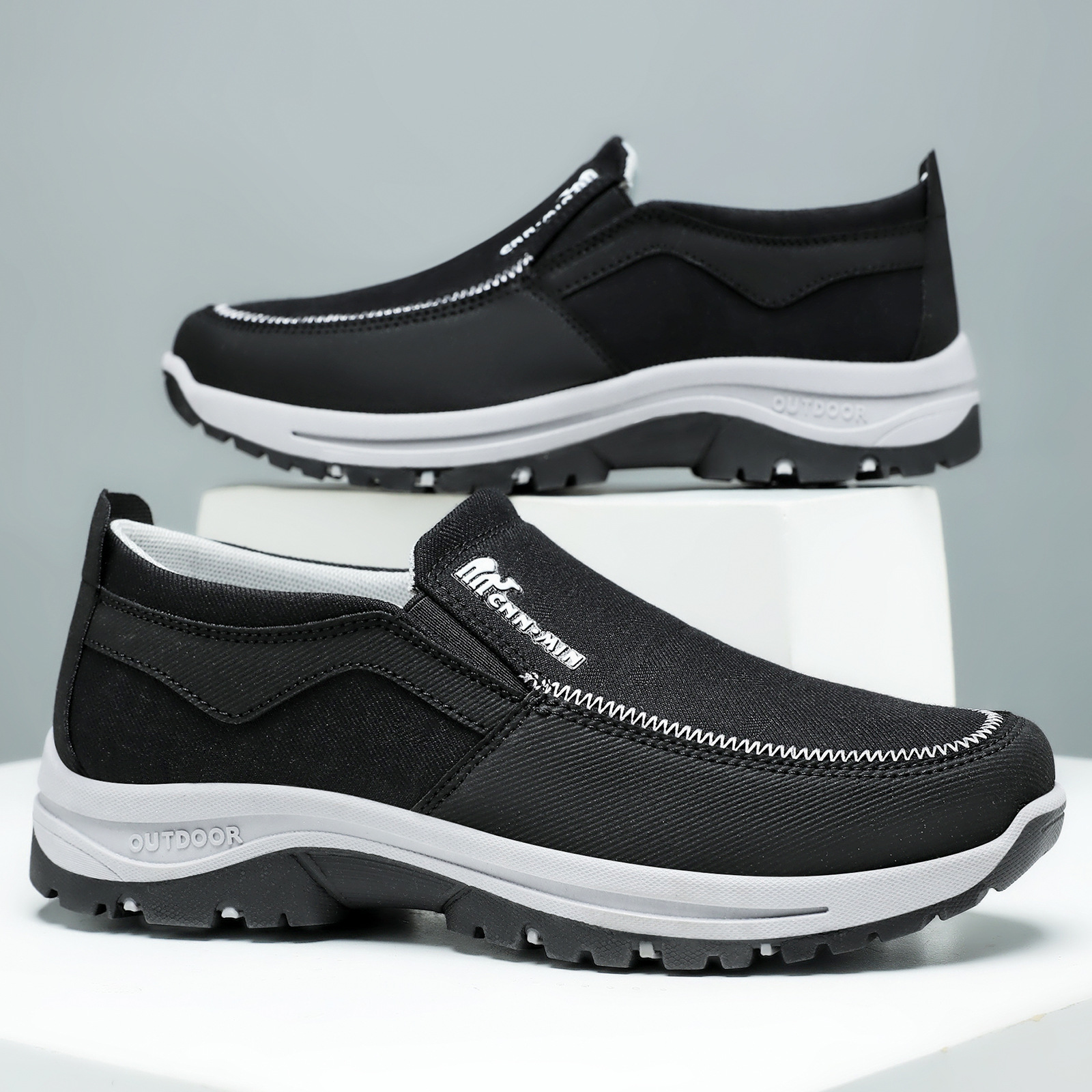 🔥LAST DAY 60% OFF🔥Men's Arch Support & Breathable and Light & Non-Slip Shoes - Proven Plantar Fasciitis, Foot and Heel Pain Relief.
