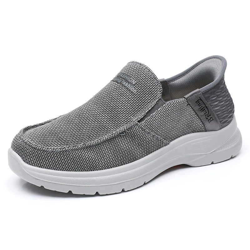 🔥LAST DAY 60% OFF🔥Men's Arch Support Hands-Free Slip-On Loafers, EVA Boat Shoes,Orthopedic Walking Shoes