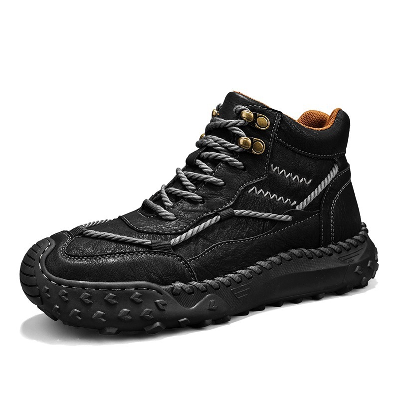 ⏰ 50% off - 2026 New Men's Genuine Leather Non-Slip Orthopedic Shoes