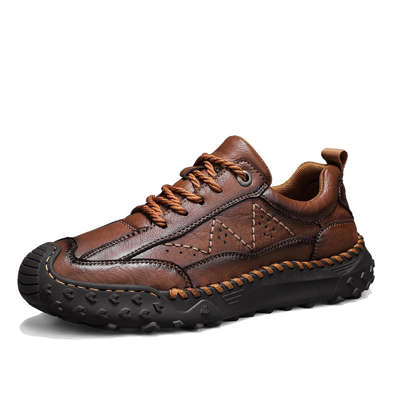 ⏰ 50% off -Men's handmade genuine leather non-slip orthopedic shoes