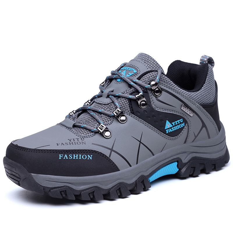 (⏰LAST DAY-49% OFF🛒)Men's Outdoor Hiking Shoes – Waterproof, Non-Slip, Puncture-Proof & Smash-Proof with Arch Support & Wide Toe – Perfect for Daily Wear & Outdoor Adventures