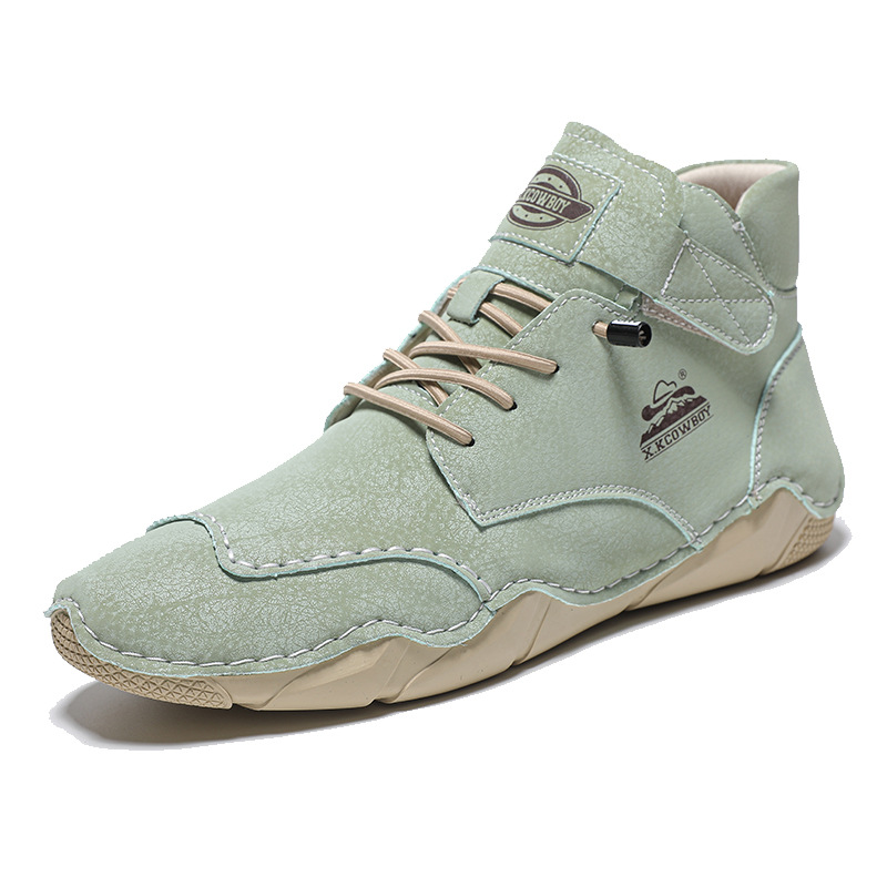 Last day 70% off ⏱️🔥Men's authentic calfskin high-top Martin boots