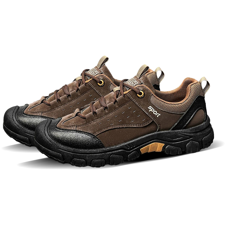 ⏰Limited Time Offer 70%🔥Men's Genuine Leather Comfort Orthopedic Walking Shoes Hiking Shoes