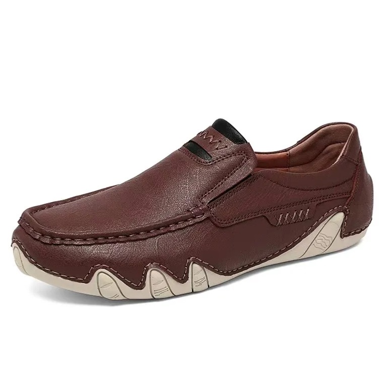 ⏰Last Day! 60% OFF  🔥CROTOILE®Men's Handcrafted Genuine Leather Orthopedic Loafers