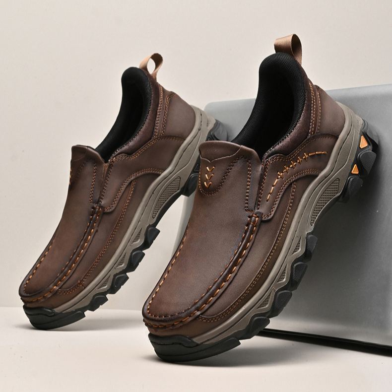 ⏰Last Day! 45% OFF 🔥Warmthof®Men's Orthopedic Genuine Leather Walking Boots