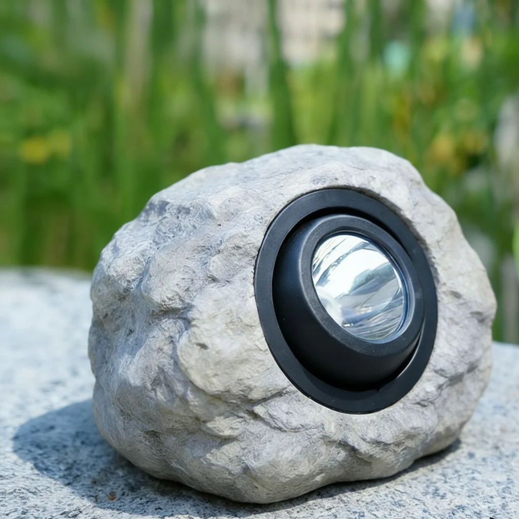 Solar Rock Spot Light – Waterproof LED Landscape Garden Light