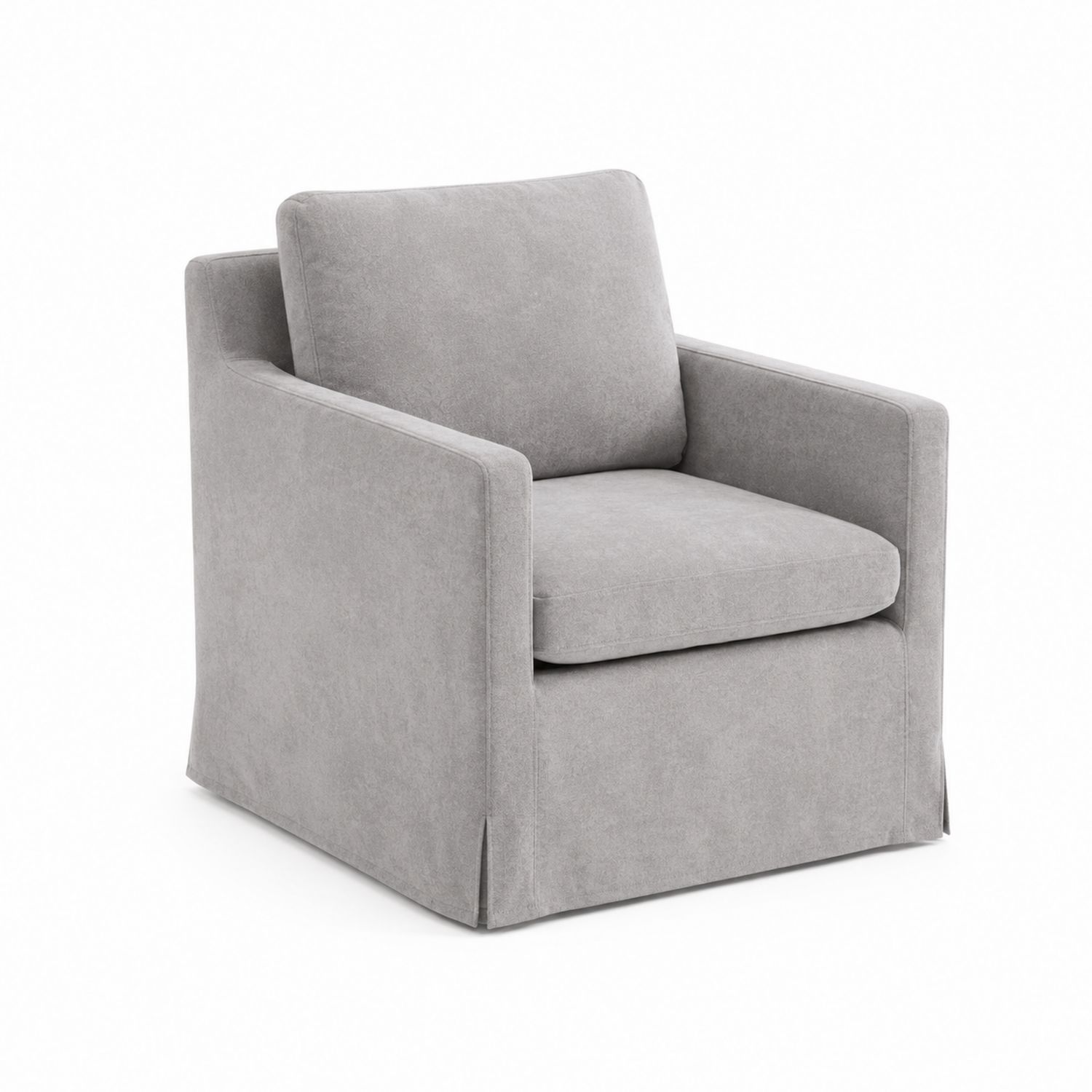 Stoffsessel Grau mit Polyesterbezug-Retrohomestead