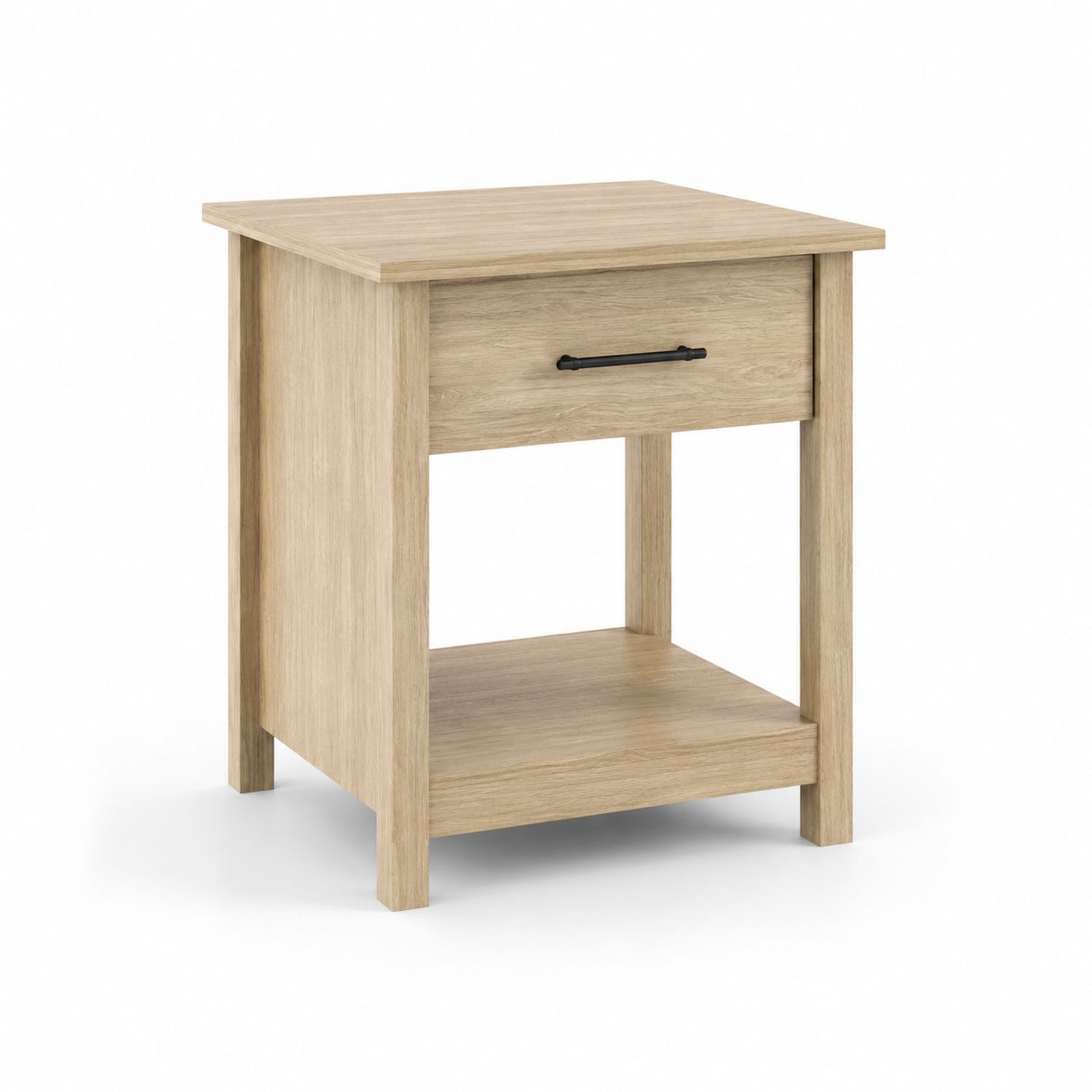Nachttisch 60x40x50 cm Spanplatte Eiche Hell-Retrohomestead