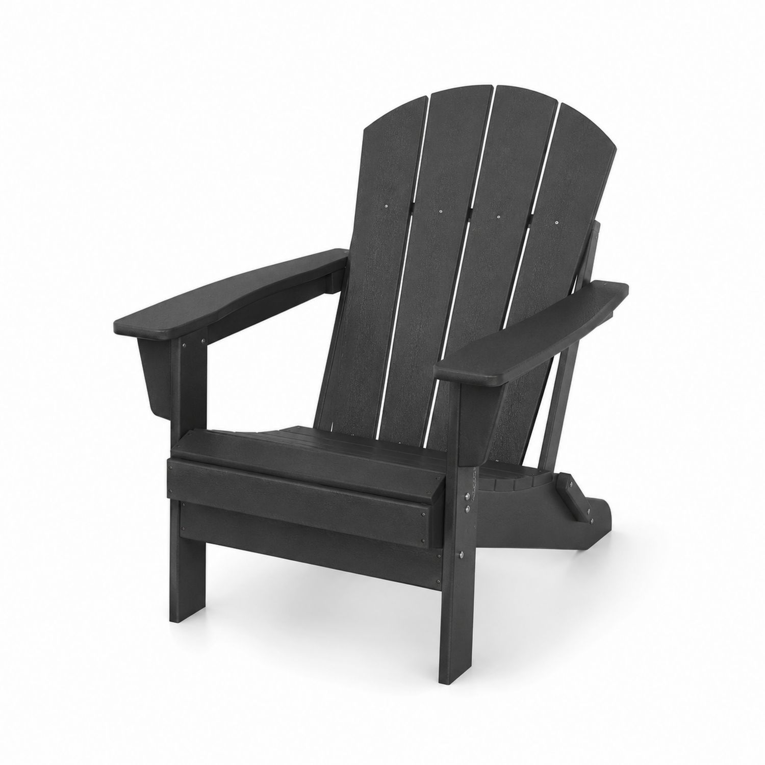 Adirondackstuhl HDPE Schwarz-Retrohomestead