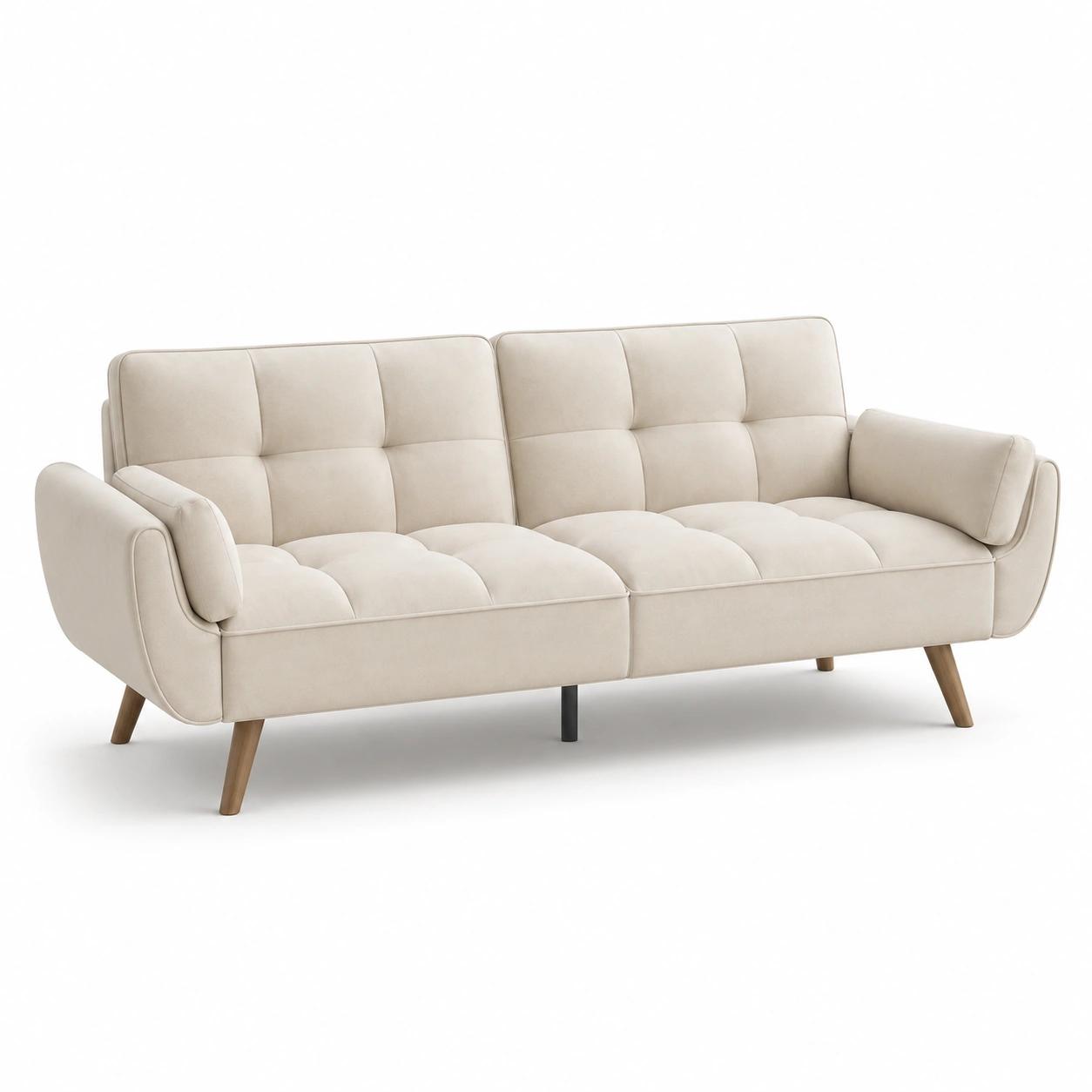 Juego de sofa modular color marfil-ValoriaNest