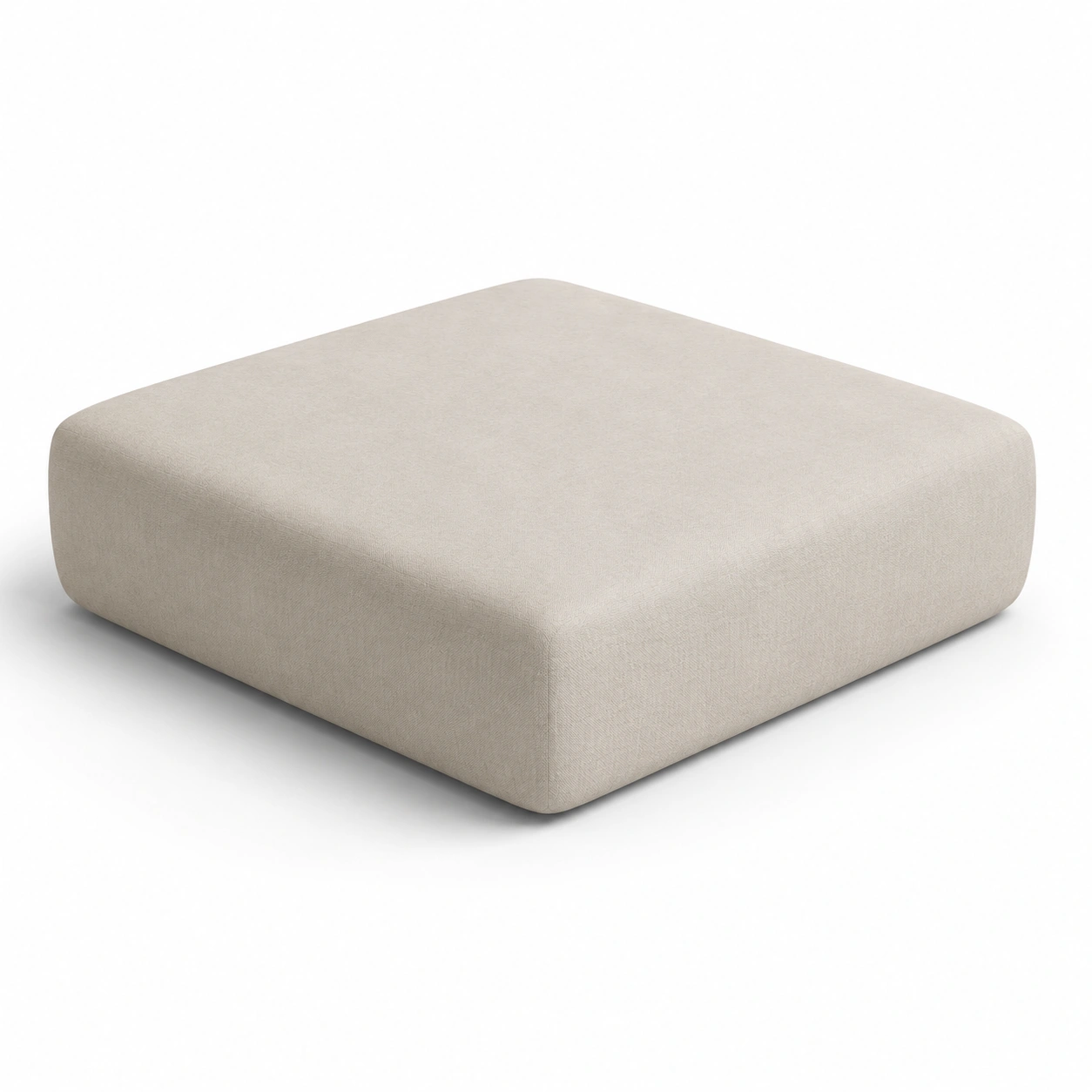 Cojin de suelo color marfil-ValoriaNest