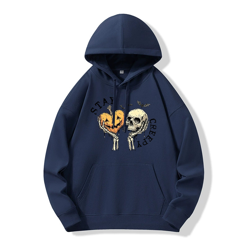 Creepy Sweatshirt, Womens Halloween Shirt/Sweatshirt/Hoodie, Cute Skeleton Hands Tee, Funny Halloween Outfit, Skull Tee, Spooky Season Hoodie