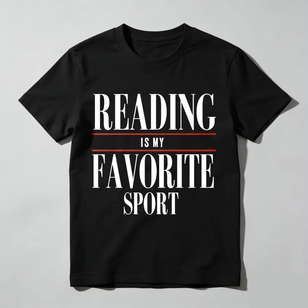 Reading Is My Favorite Sport Unisex Classic T-shirt