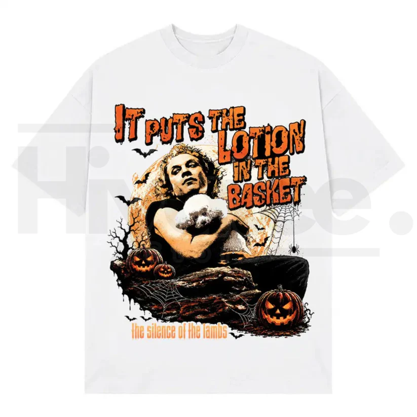 Silence of The Lambs T-Shirt – Vintage Hannibal Lecter Horror Movie Graphic Tee - Halloween
