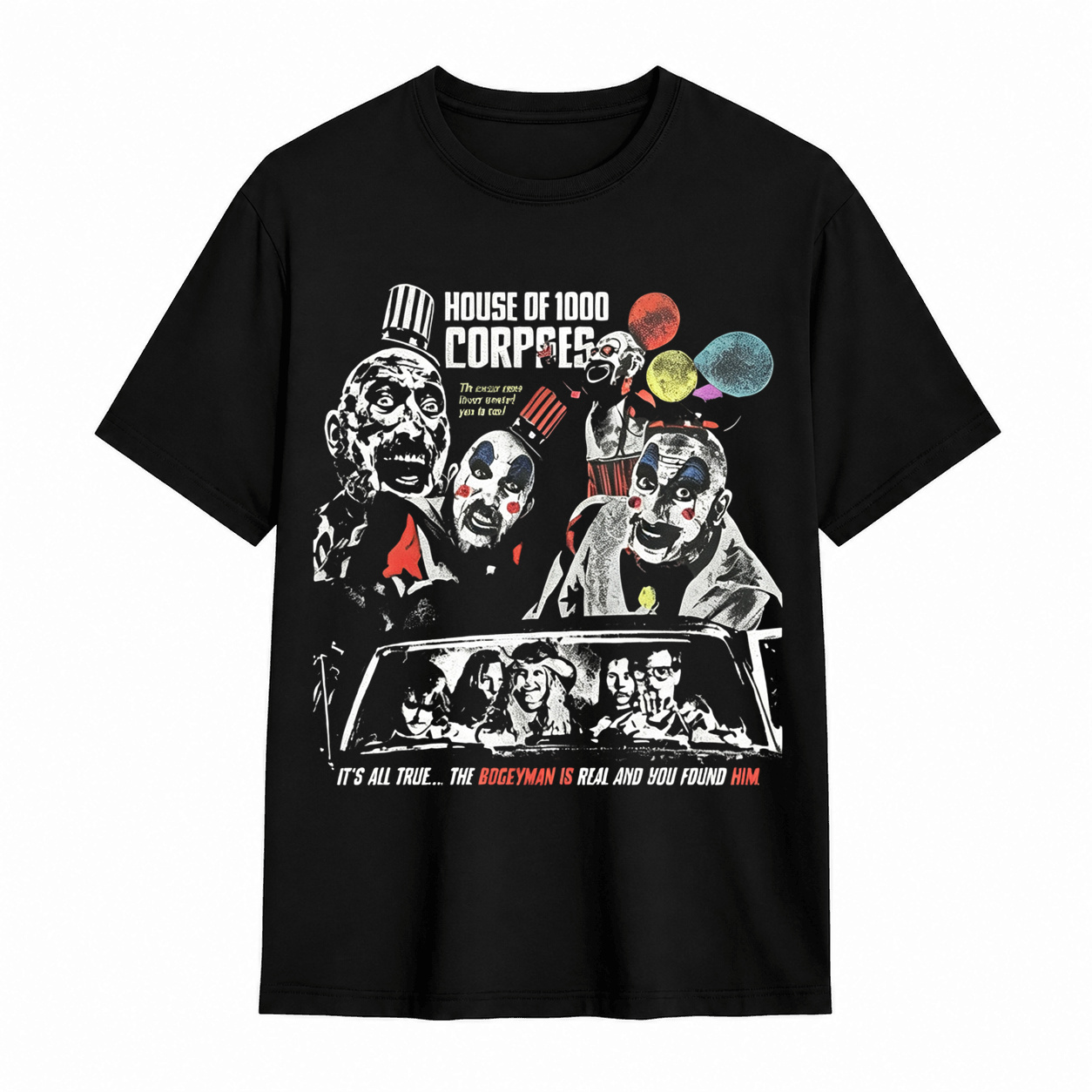 1717 Vintage House of 1000 Corpses T-Shirt/Sweatshirt/Hoodie, Rob Zombie Horror Movie T-Shirt/Sweatshirt/Hoodie, Unisex Comfort Colors For Halloween