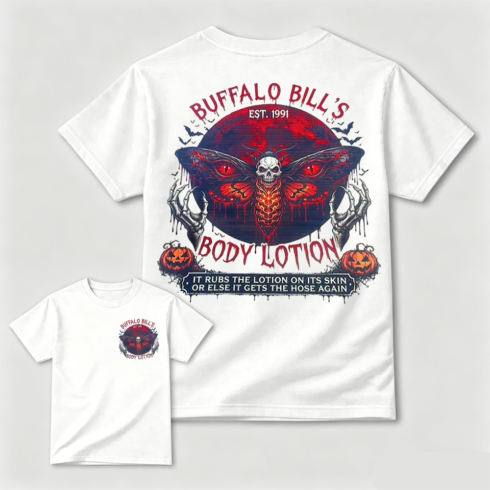 The Silence of The Lambs T Shirt – Vintage Hannibal Lecter Movie Graphic Tee Shirts for Hallowmas