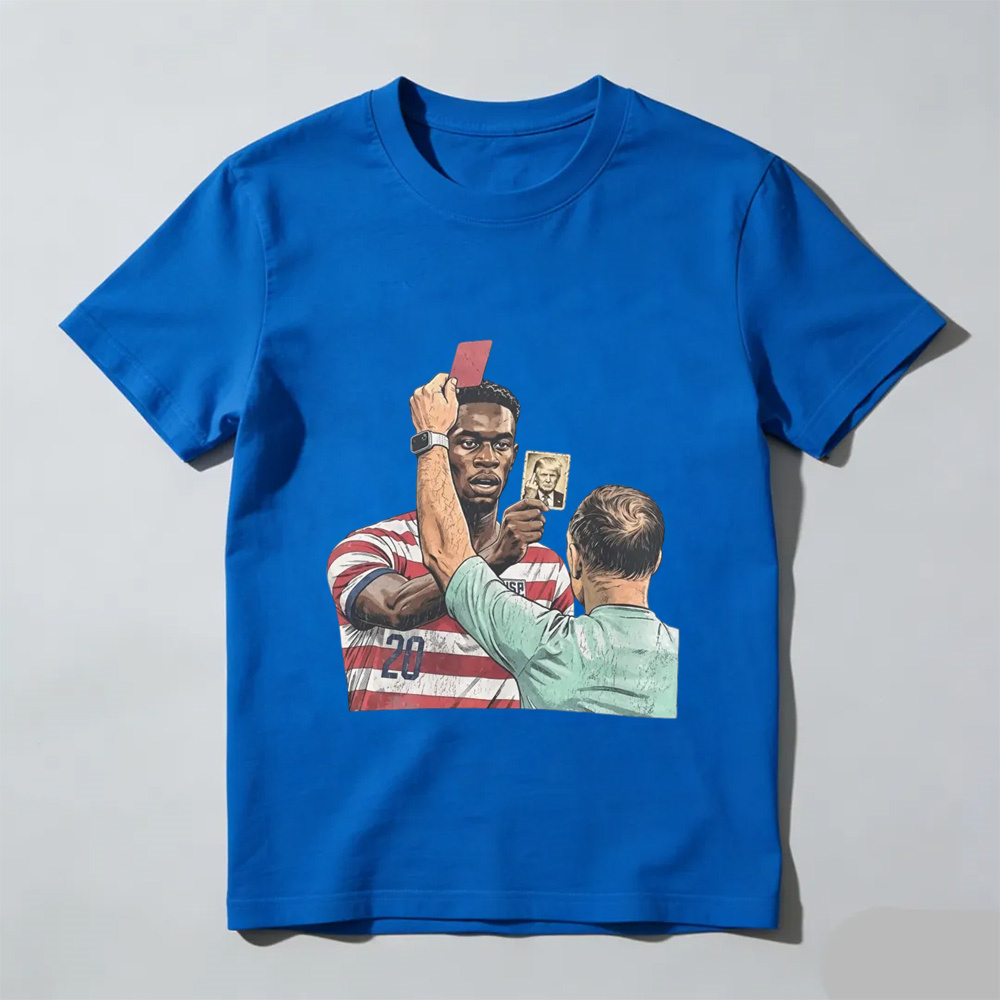 Balogun's Trump Card Shirt, World Soccer 2026, USMNT meme Tee
