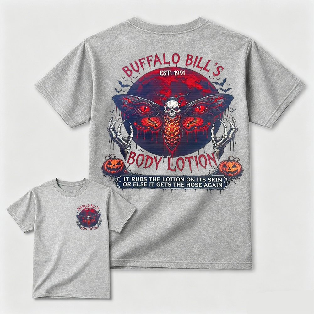 The Silence of The Lambs T Shirt – Vintage Hannibal Lecter Movie Graphic Tee Shirts for Hallowmas