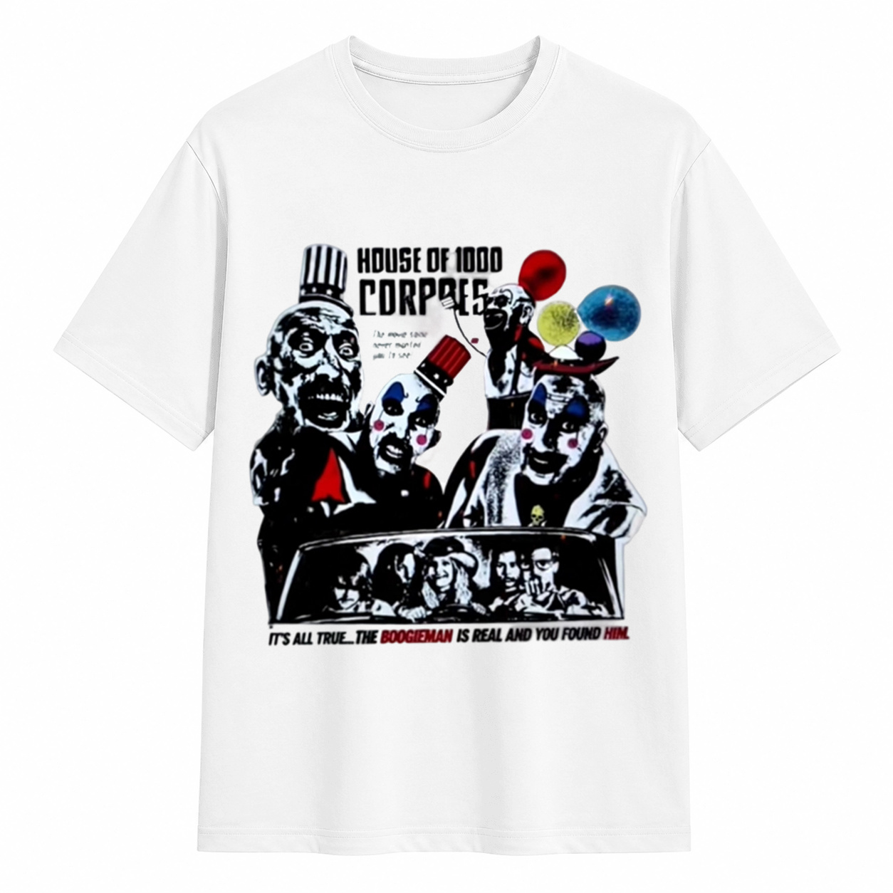 1717 Vintage House of 1000 Corpses T-Shirt/Sweatshirt/Hoodie, Rob Zombie Horror Movie T-Shirt/Sweatshirt/Hoodie, Unisex Comfort Colors For Halloween