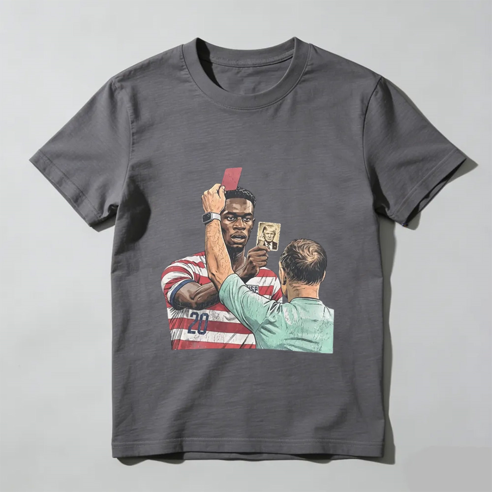 Balogun's Trump Card Shirt, World Soccer 2026, USMNT meme Tee