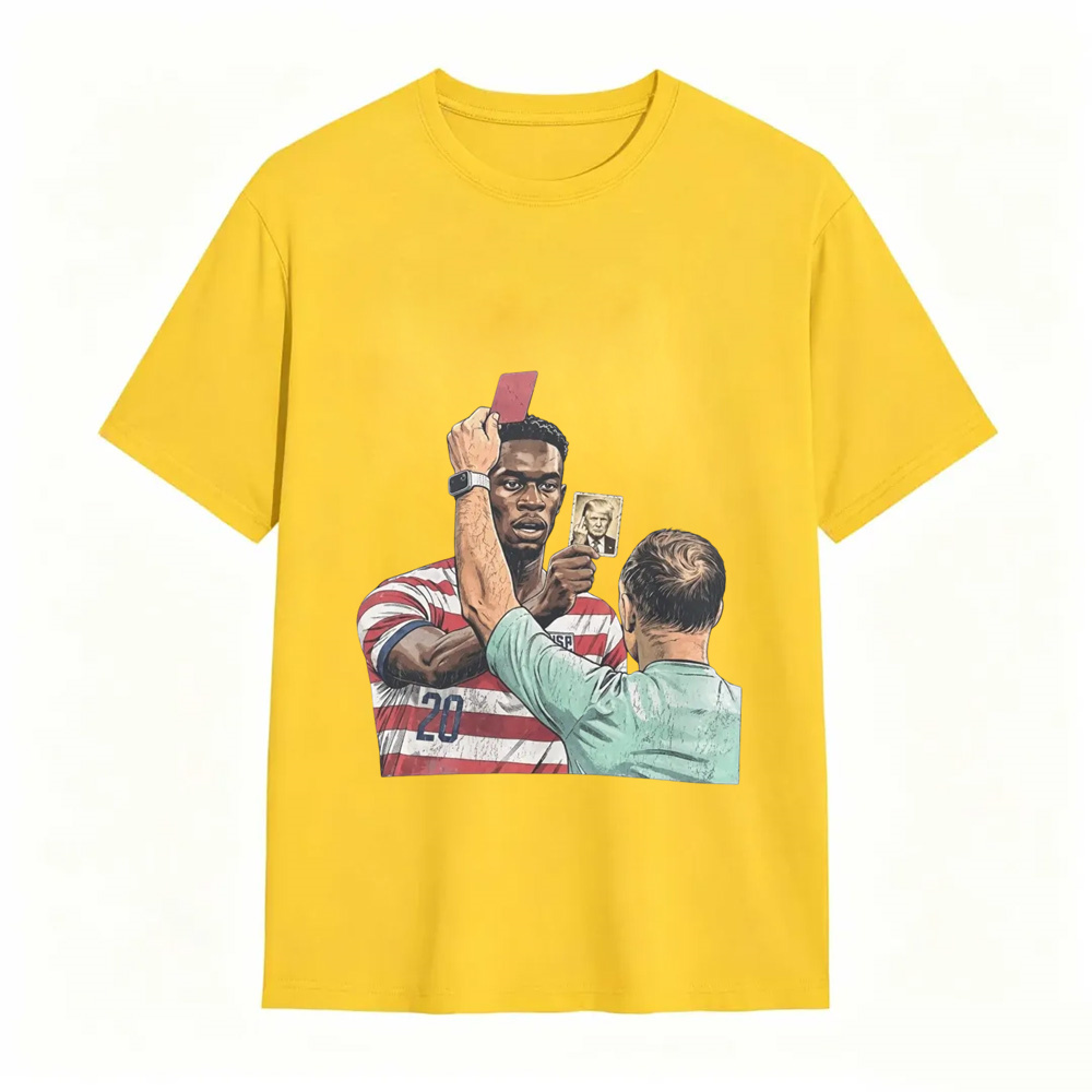Balogun's Trump Card Shirt, World Soccer 2026, USMNT meme Tee