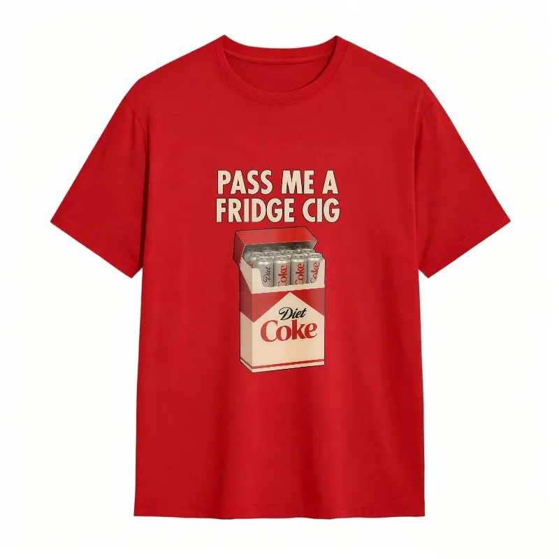 Pass Me A Fridge Cig Diet Coke Box Graphic Unisex Classic T-shirt
