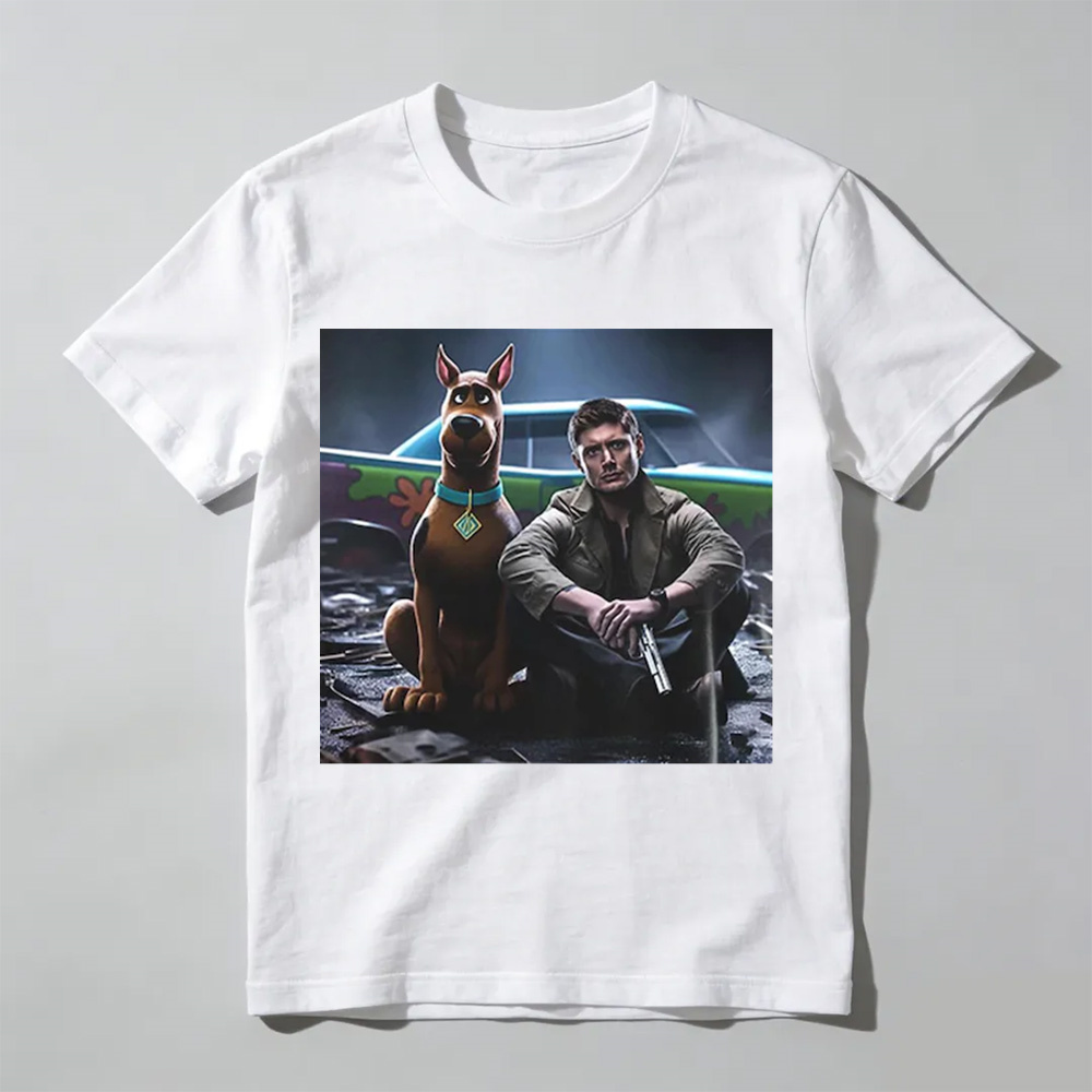 Dean Winchester and Scooby-Doo Comfort Colors Shirt, Halloween Tshirt