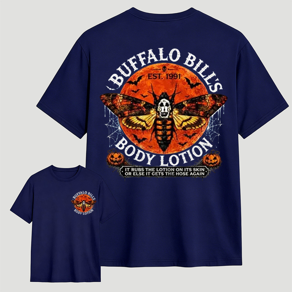 Silence of The Lambs T-Shirt Ver.2 – Vintage Hannibal Lecter Movie Graphic Tee Hallowmas Day Shirts