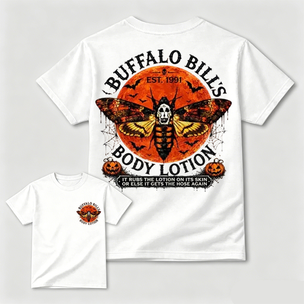 Silence of The Lambs T-Shirt Ver.2 – Vintage Hannibal Lecter Movie Graphic Tee Hallowmas Day Shirts
