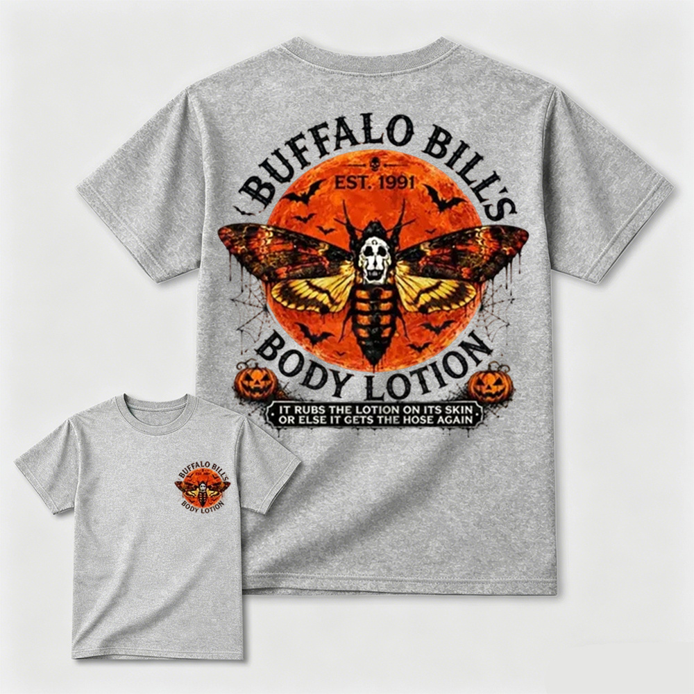 Silence of The Lambs T-Shirt Ver.2 – Vintage Hannibal Lecter Movie Graphic Tee Hallowmas Day Shirts