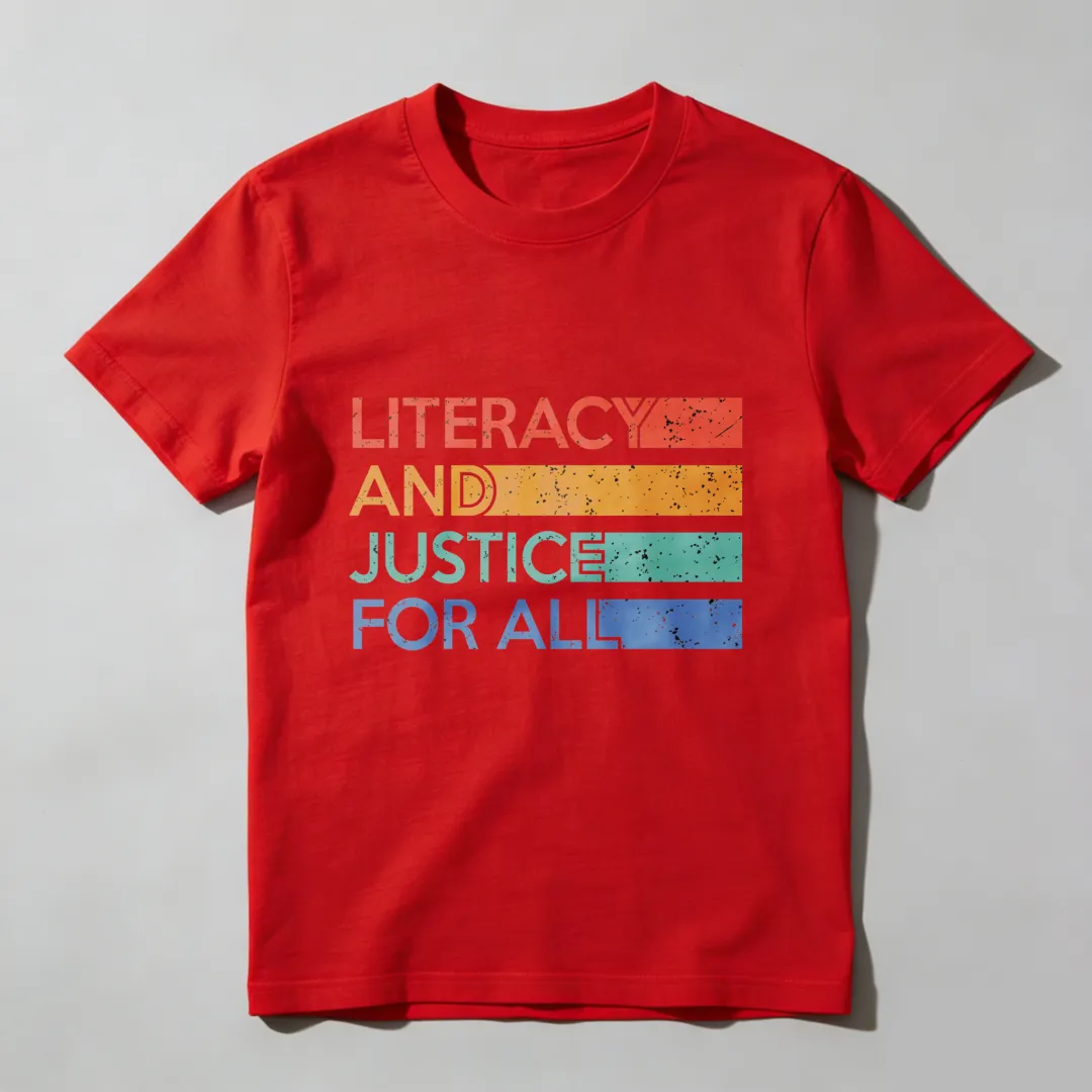 Literacy And Justice For All Unisex Classic T-shirt
