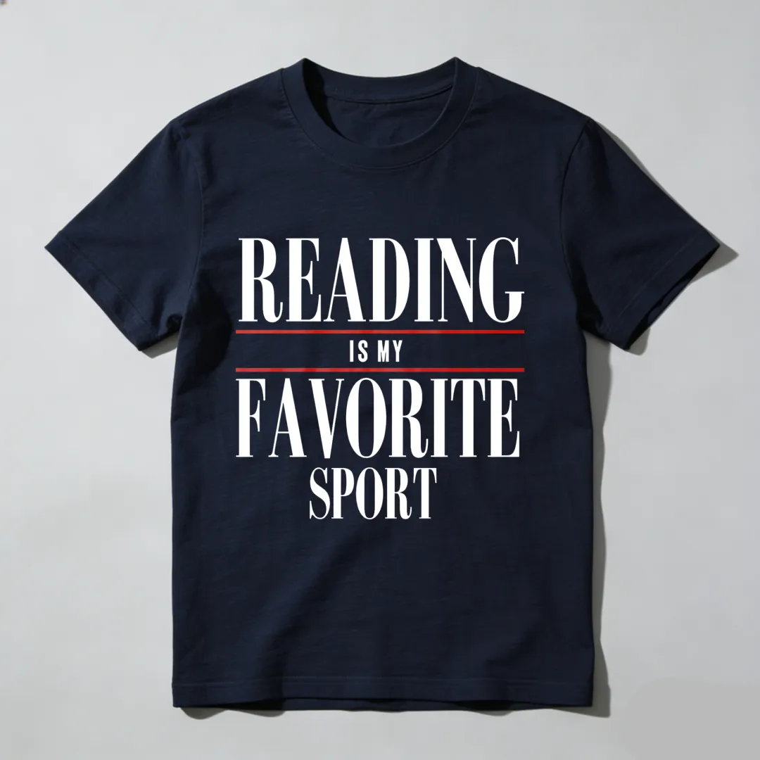Reading Is My Favorite Sport Unisex Classic T-shirt