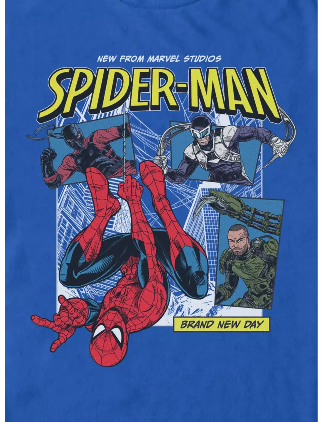 Unisex Marvel Spider-Man: Brand New Day Shirt - Blue