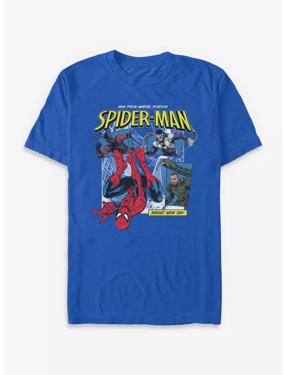 Unisex Marvel Spider-Man: Brand New Day Shirt - Blue