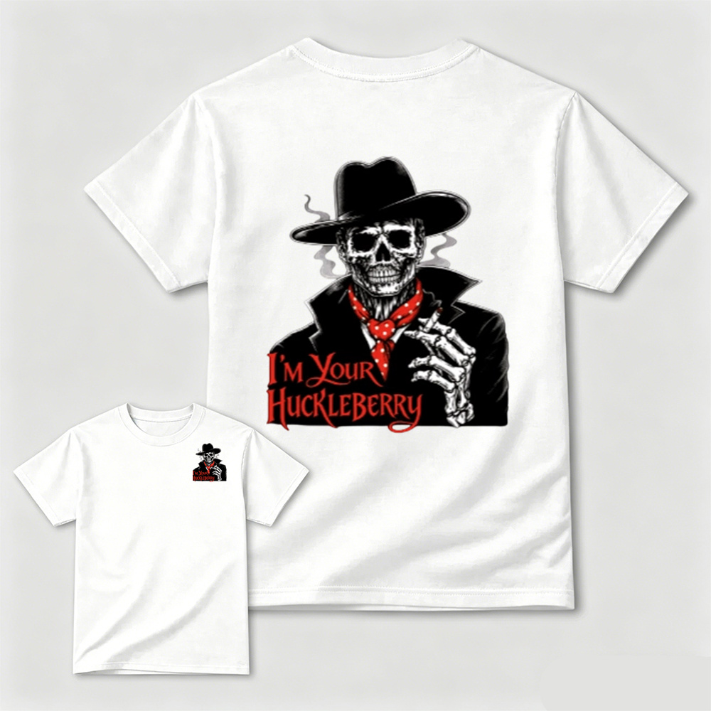 I''m Your Huckleberry Tombstone Shirt For Western Cowboys Halloween Style