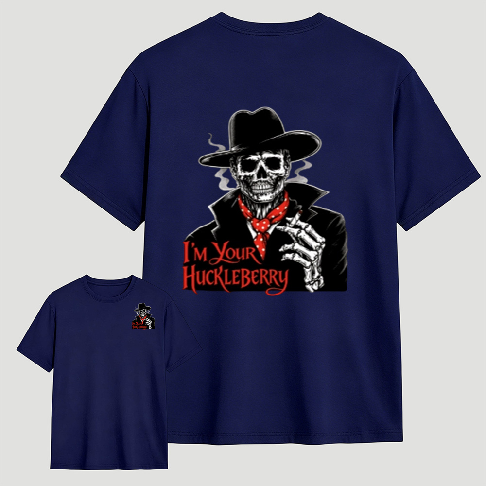 I''m Your Huckleberry Tombstone Shirt For Western Cowboys Halloween Style