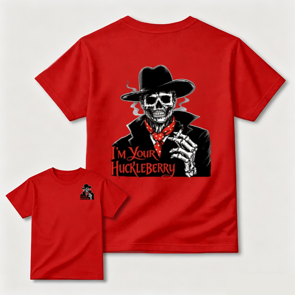 I''m Your Huckleberry Tombstone Shirt For Western Cowboys Halloween Style