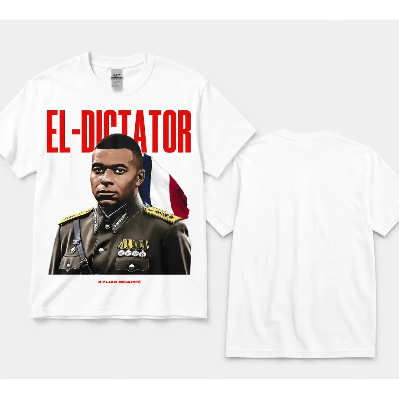 🇫🇷⚽Kylian Graphic T-Shirt, France Soccer Streetwear Tee, Vintage Soccer Shirt, El Dictator Graphic Tee