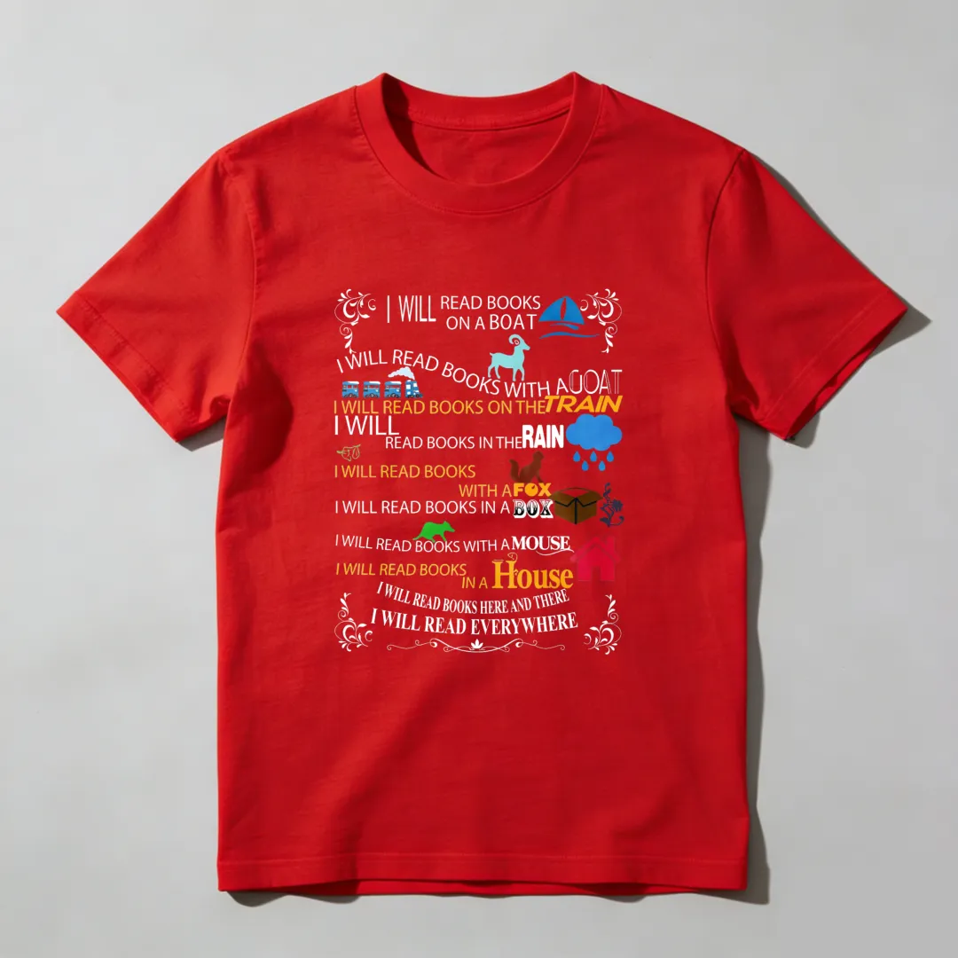I Will Read Books Everywhere Unisex Classic T-shirt