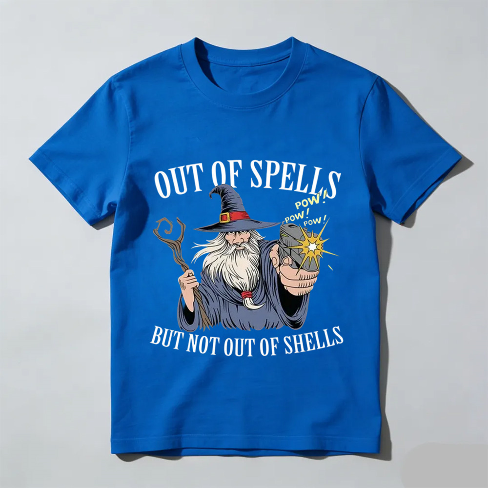 Unisex - Out of Spells but Not Out of Shells T-Shirt