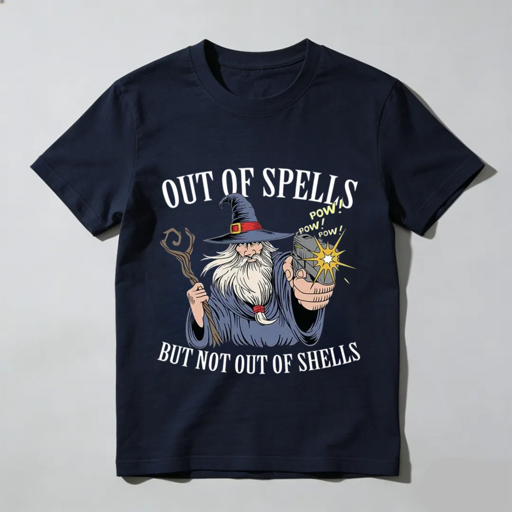 Unisex - Out of Spells but Not Out of Shells T-Shirt
