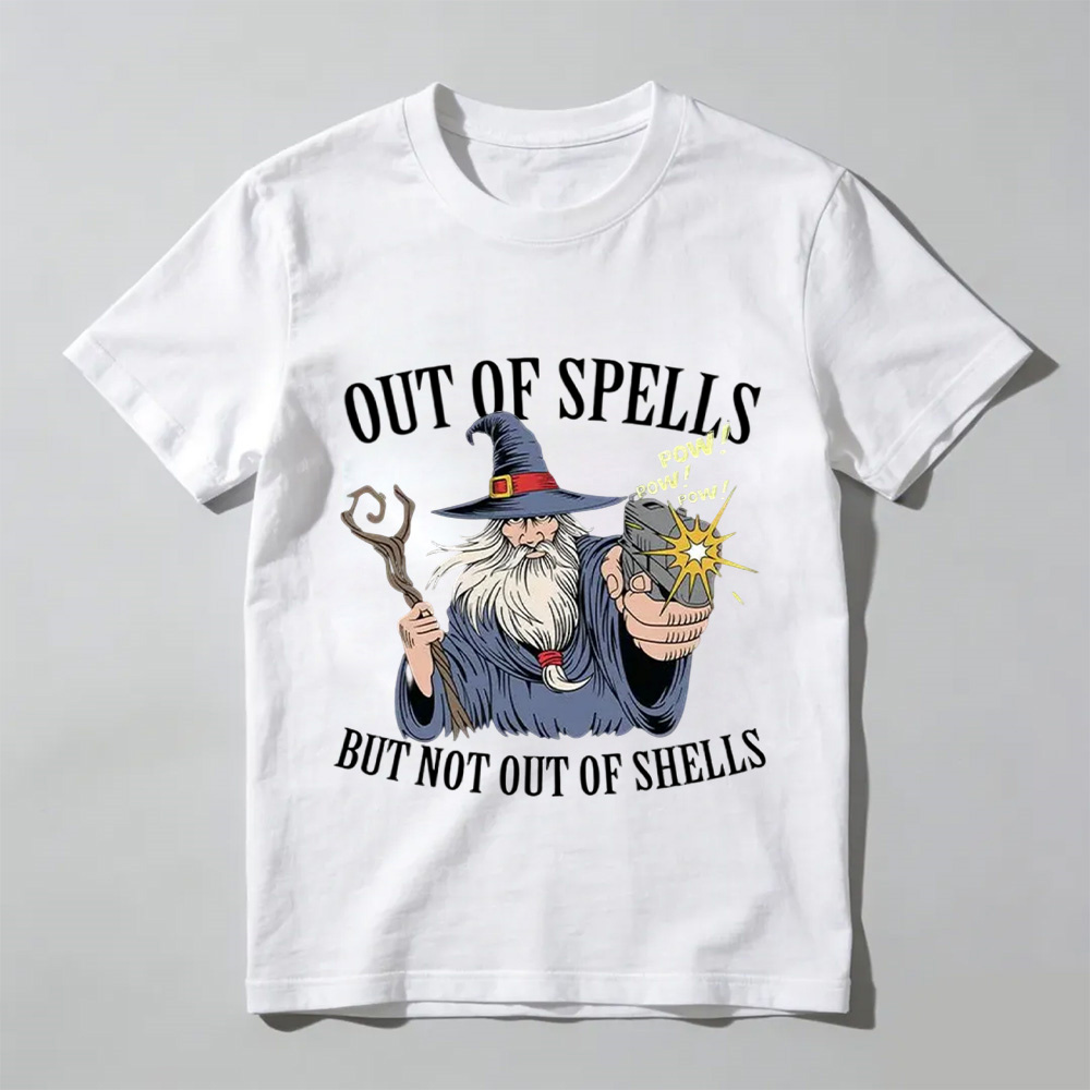 Unisex - Out of Spells but Not Out of Shells T-Shirt