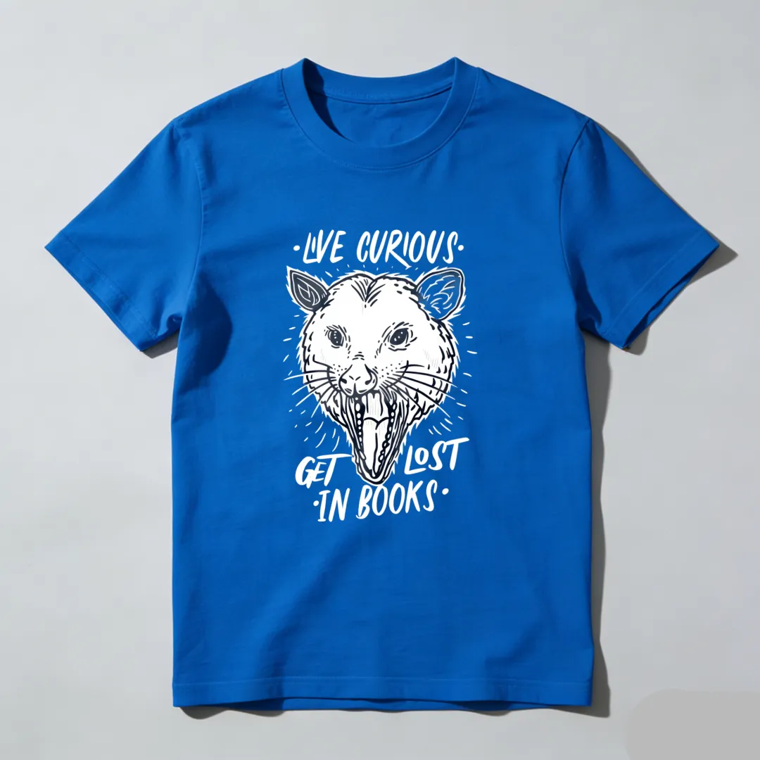 Live Curious Get Lost In Books Unisex Classic T-shirt