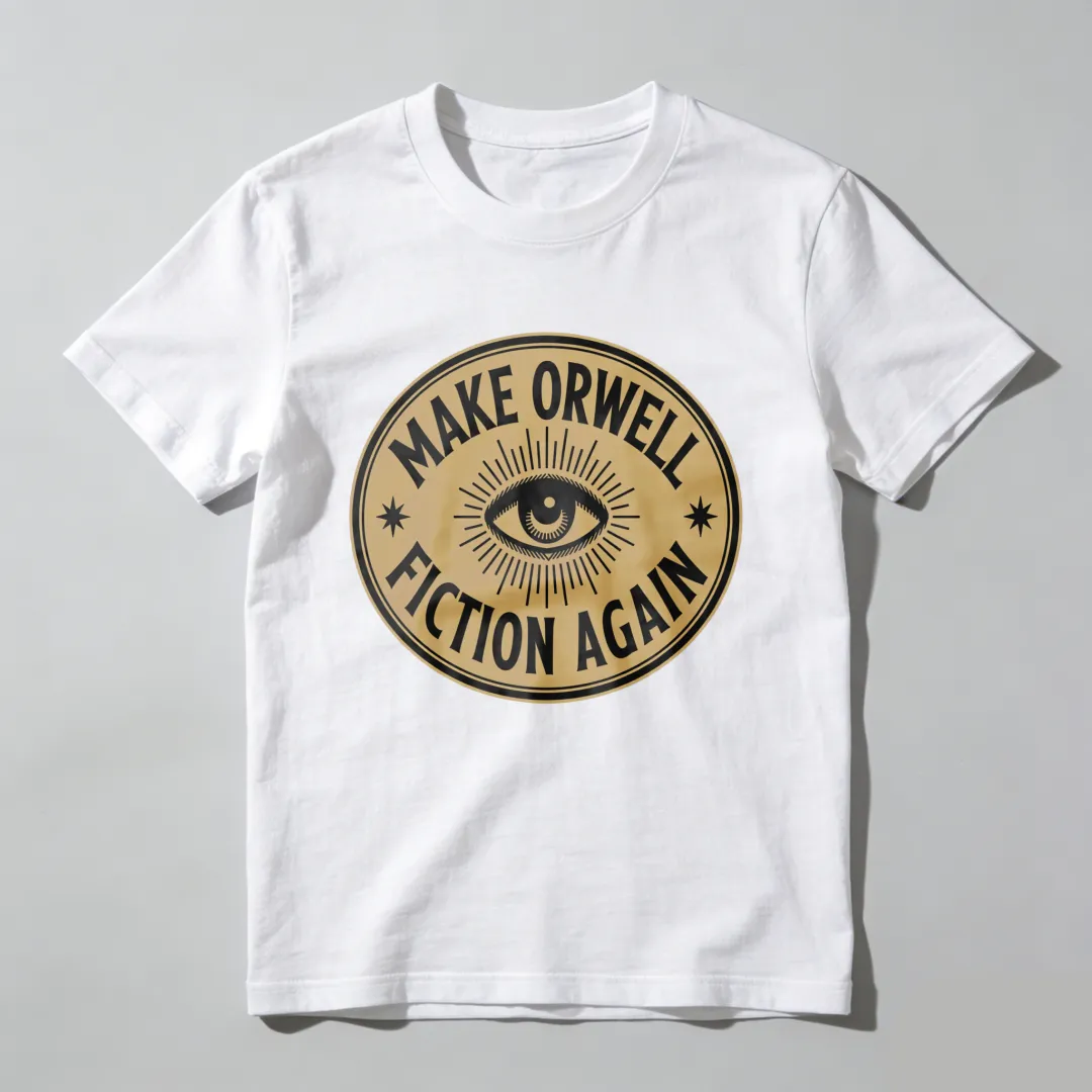 Make Orwell Fiction Again Eye Symbol Unisex Classic T-shirt