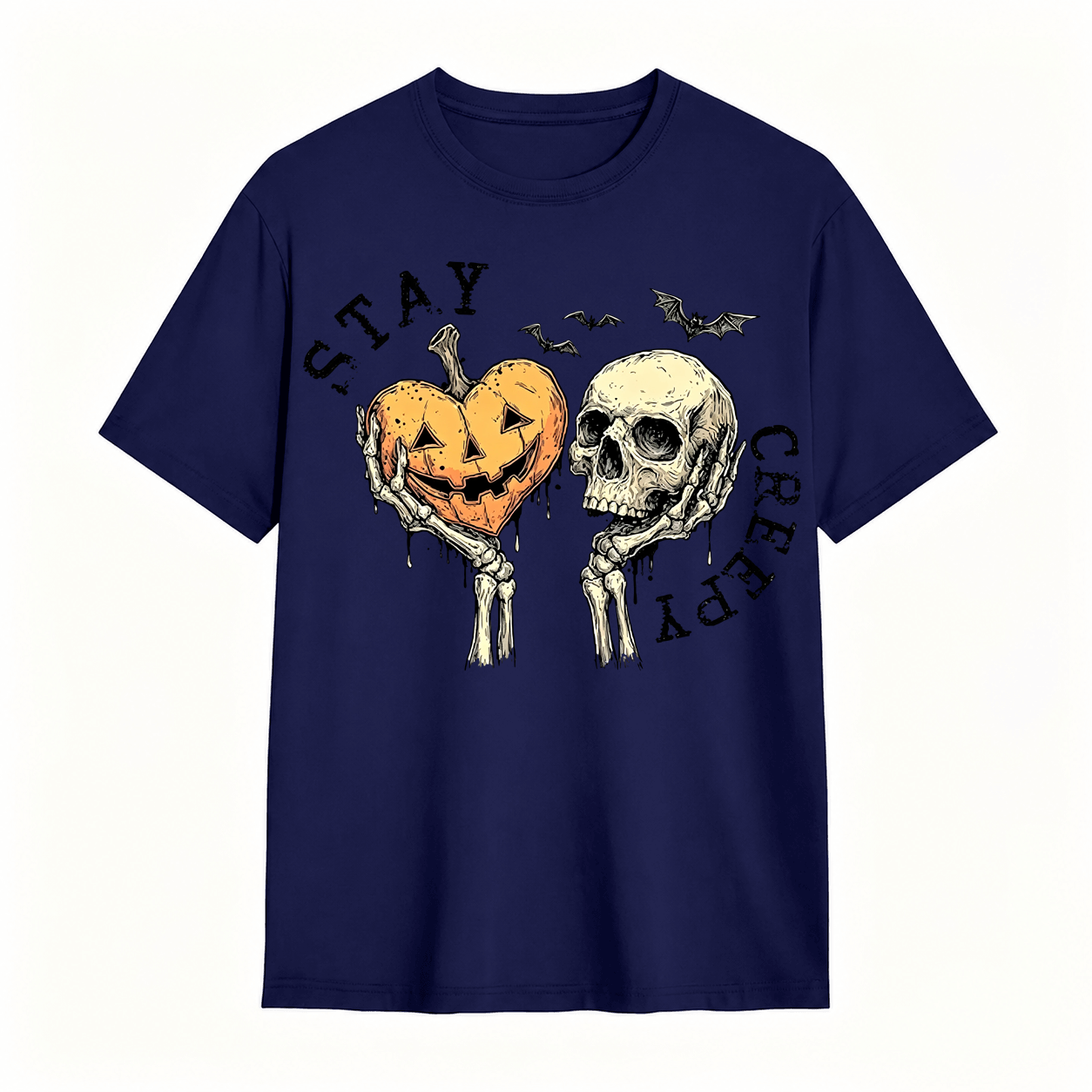 Creepy Sweatshirt, Womens Halloween Shirt/Sweatshirt/Hoodie, Cute Skeleton Hands Tee, Funny Halloween Outfit, Skull Tee, Spooky Season Hoodie