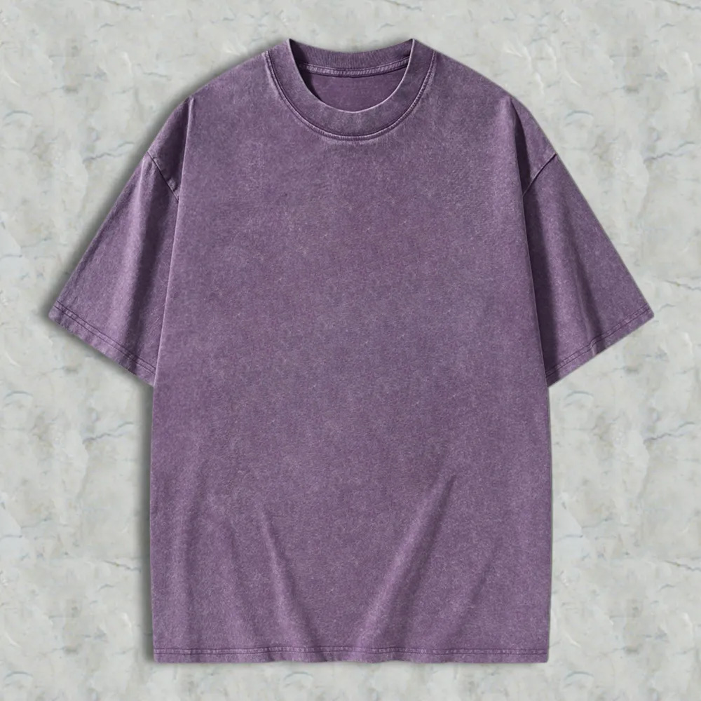 Vintage Rotary Dial Phone Pattern Unisex Washed T-shirt