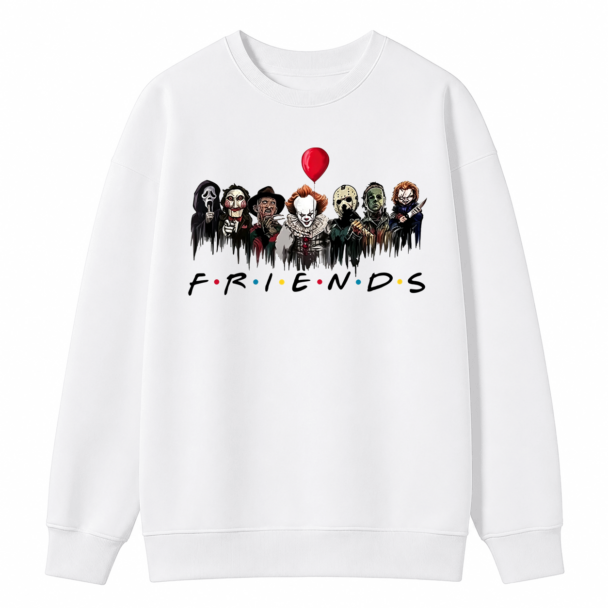 Horror Characters Friends Halloween, Horror Movie Characters, Halloween Shirt/Sweatshirt/Hoodie