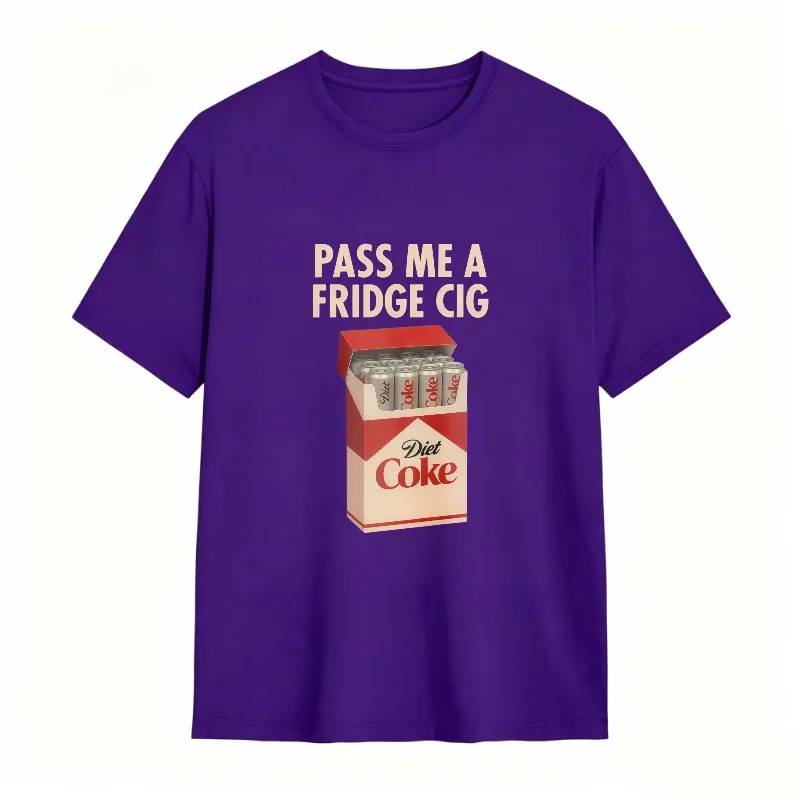 Pass Me A Fridge Cig Diet Coke Box Graphic Unisex Classic T-shirt