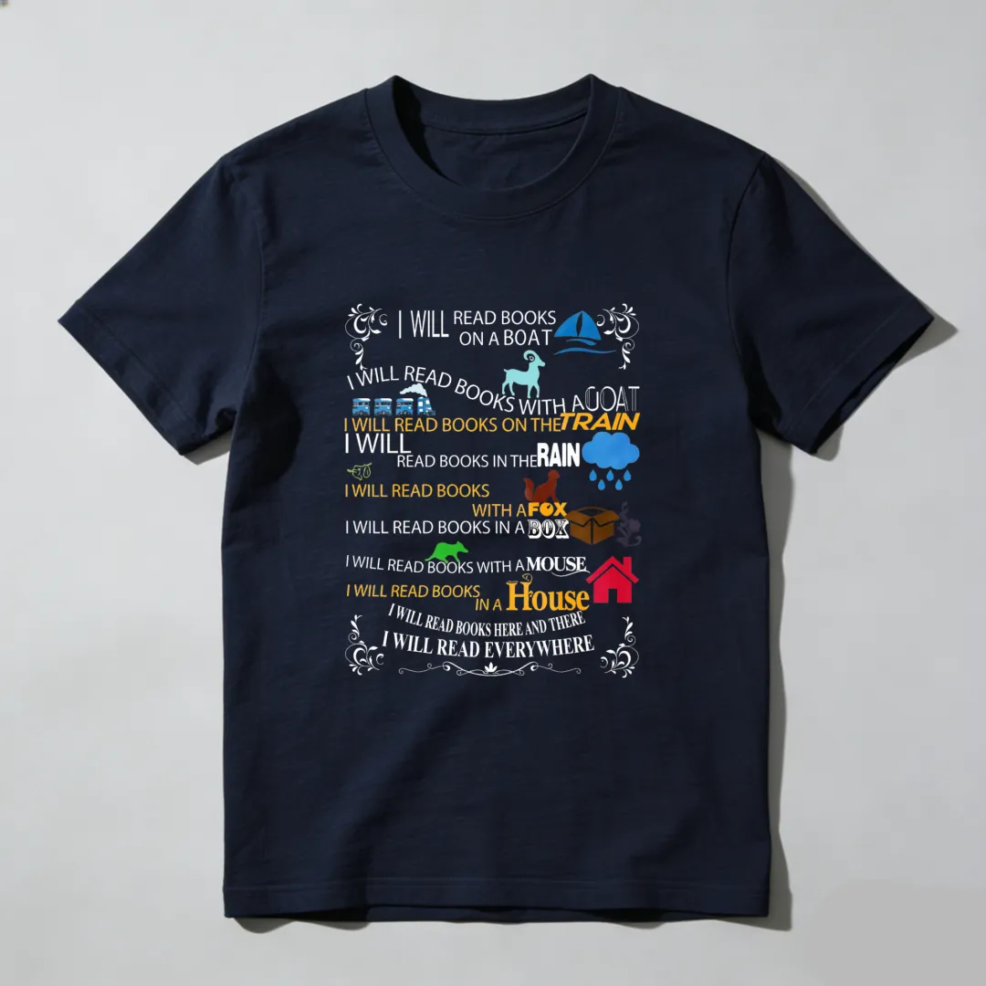 I Will Read Books Everywhere Unisex Classic T-shirt