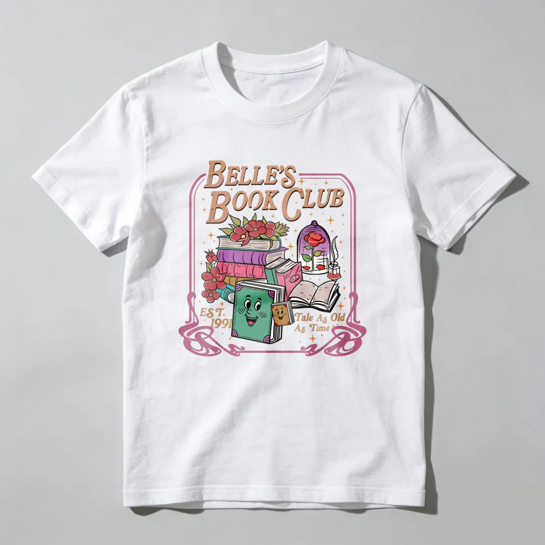 Belle's Book Club Est 1991 Take As Much As Time Unisex Classic T-shirt